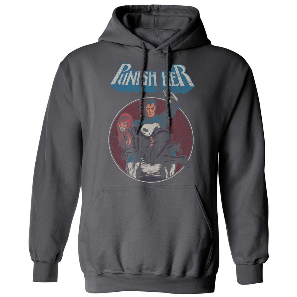 Classic Unisex Hoodie - PVRJML68 - Charcoal - 7