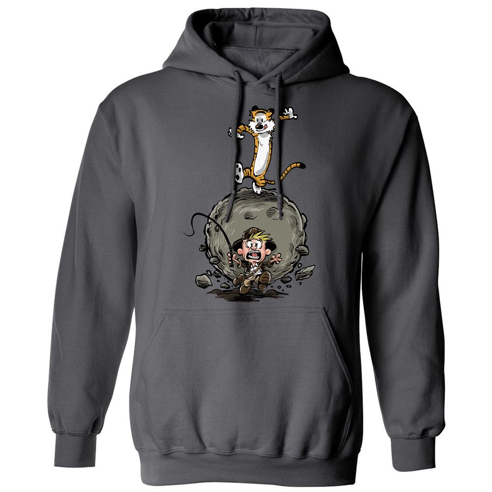 Classic Unisex Hoodie - D163MY3P - Charcoal - 7