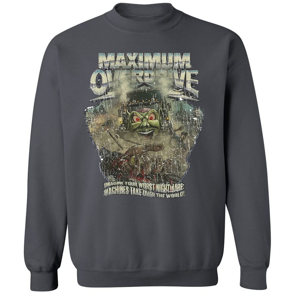 Classic Unisex Sweatshirt - H33BE4ZH - Charcoal - 7