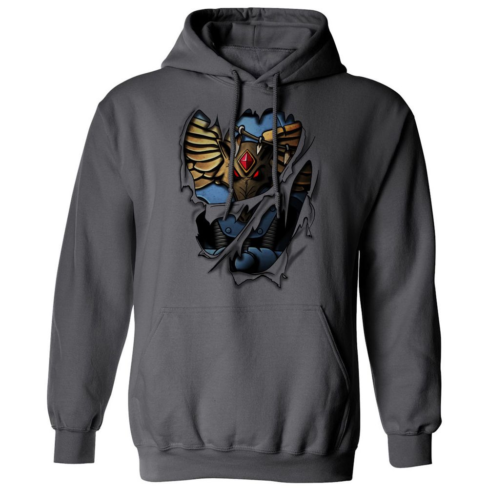 Classic Unisex Hoodie - XQG14YLM - Charcoal - 7