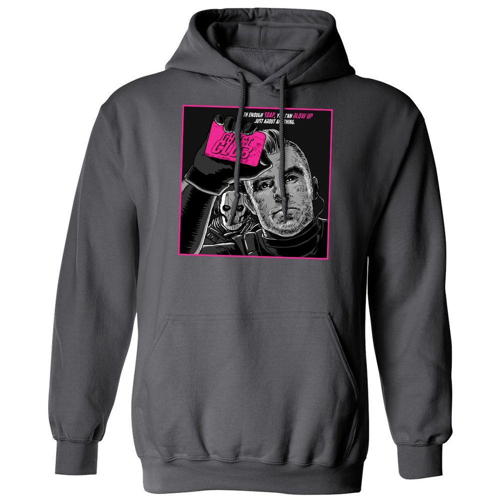 Classic Unisex Hoodie - CENFF53Q - Charcoal - 7