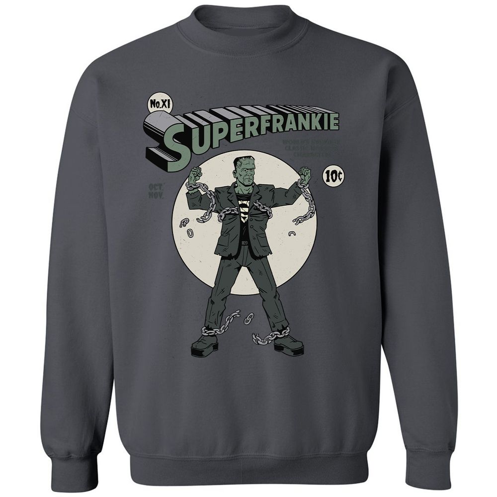 Classic Unisex Sweatshirt - 6KNAEJYZ - Charcoal - 7