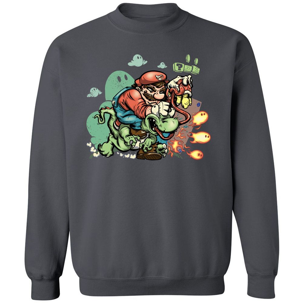 Classic Unisex Sweatshirt - 1AC1QNAS - Charcoal - 7