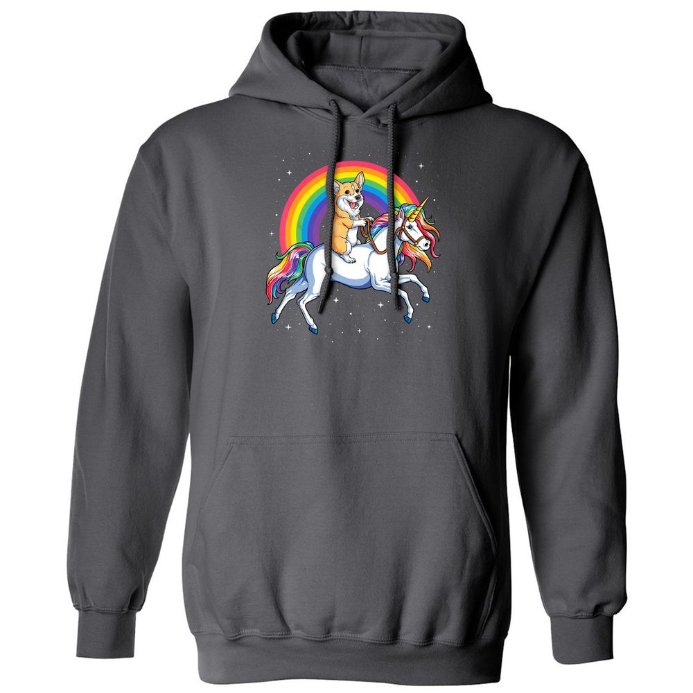 Classic Unisex Hoodie - F6YJHB78 - Charcoal - 7