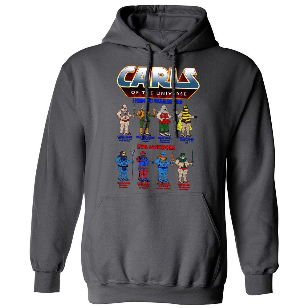 Classic Unisex Hoodie - KQAQHF65 - Charcoal - 7