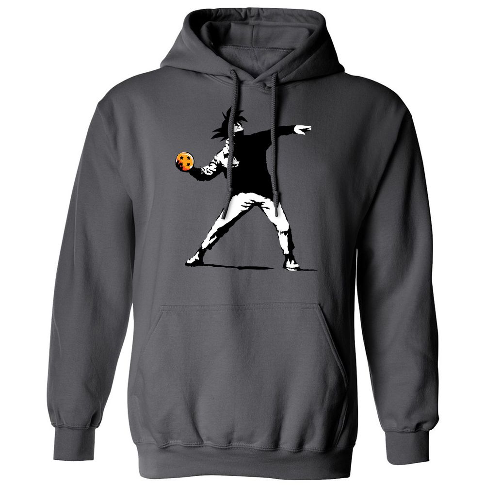 Classic Unisex Hoodie - RA7H57FW - Charcoal - 7