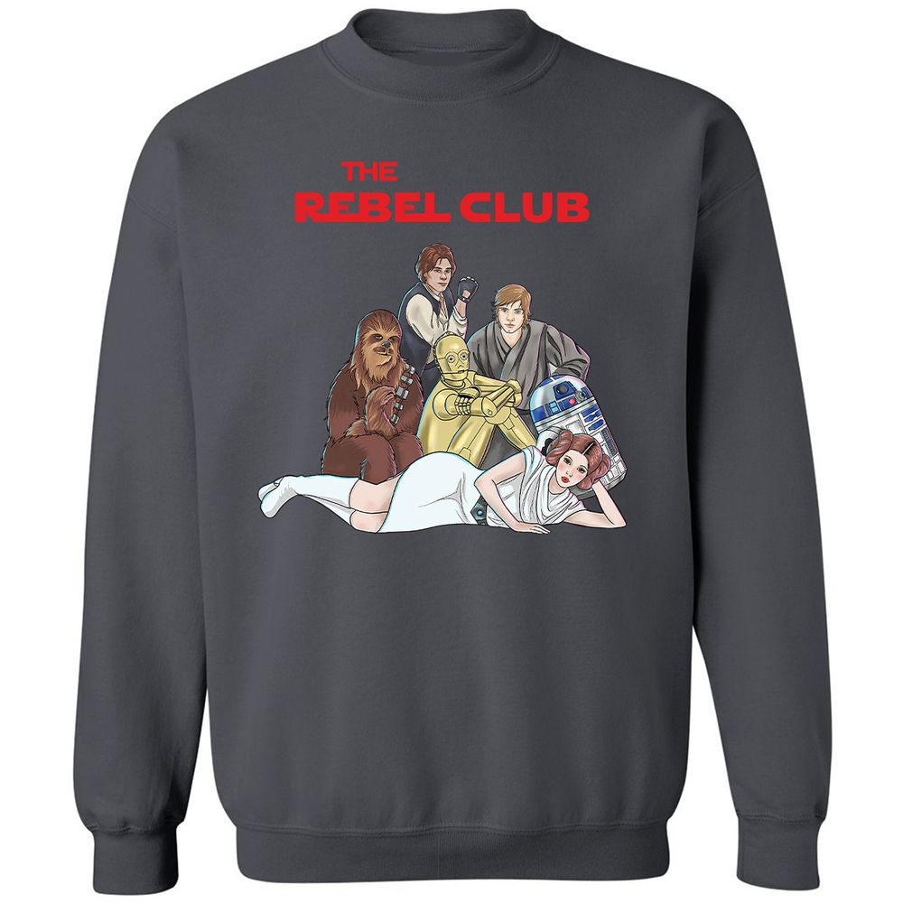 Classic Unisex Sweatshirt - WNBDEV6Y - Charcoal - 7