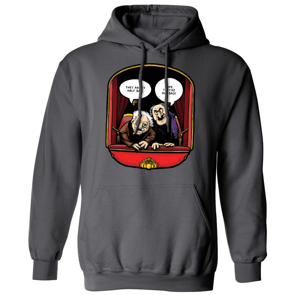 Statler and Waldorf (All Bad) - Charcoal - 7