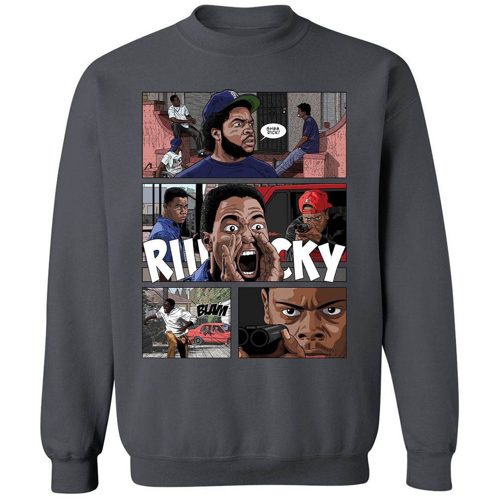 Classic Unisex Sweatshirt - D9G8AYT9 - Charcoal - 7