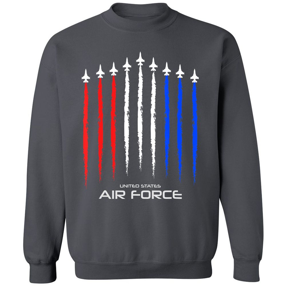 Classic Unisex Sweatshirt - M3B9JQHZ - Charcoal - 7