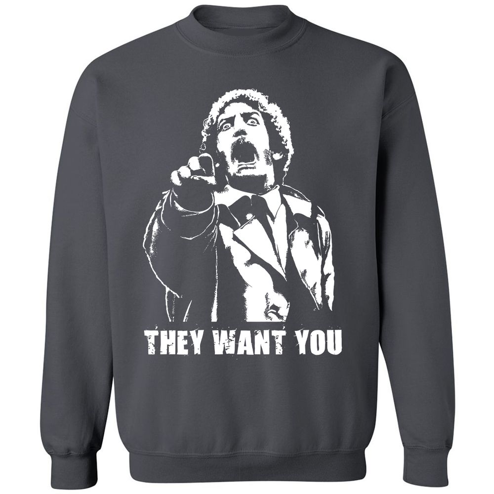 Classic Unisex Sweatshirt - 87YERM9V - Charcoal - 7