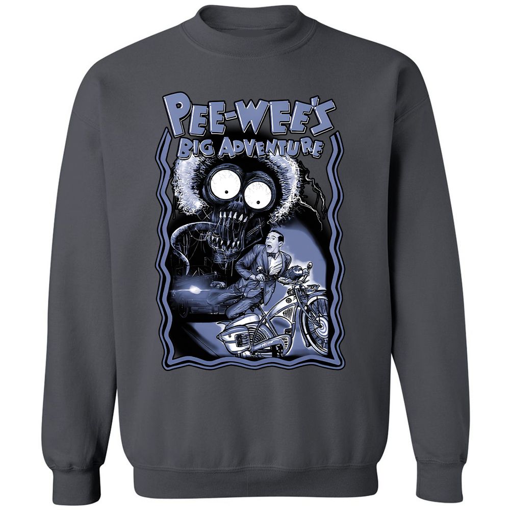 Classic Unisex Sweatshirt - E7J3D97D - Charcoal - 7