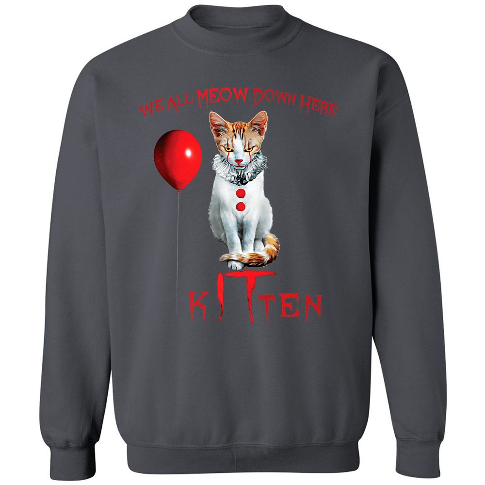 Classic Unisex Sweatshirt - 4MWPY4NT - Charcoal - 7