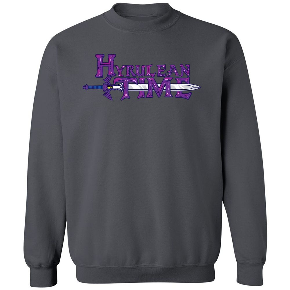 Classic Unisex Sweatshirt - ZVM9D8ST - Charcoal - 7