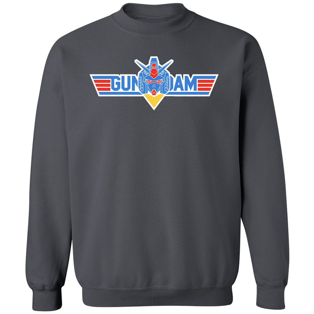 Classic Unisex Sweatshirt - D7HTZLVJ - Charcoal - 7