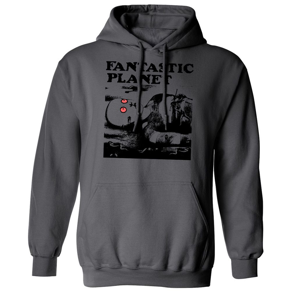 Classic Unisex Hoodie - NVKZVGDC - Charcoal - 7