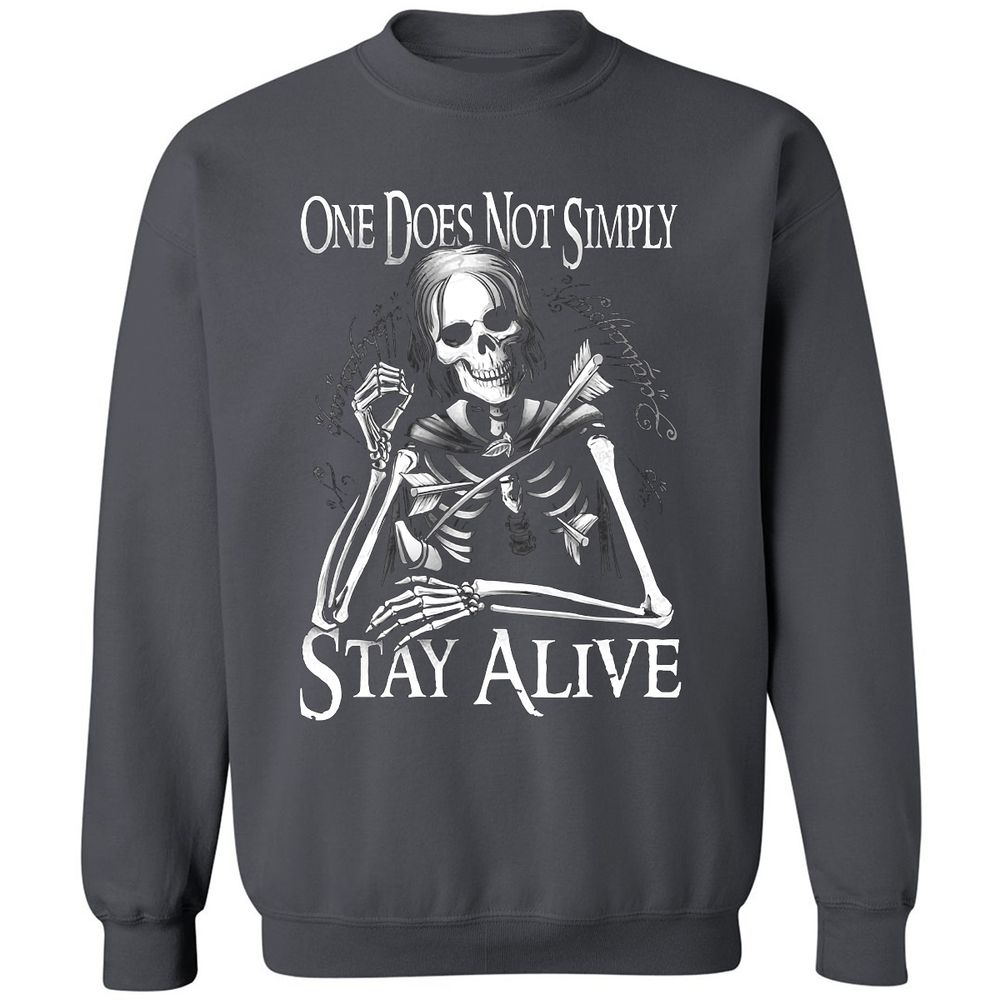 Classic Unisex Sweatshirt - DTRT897C - Charcoal - 7