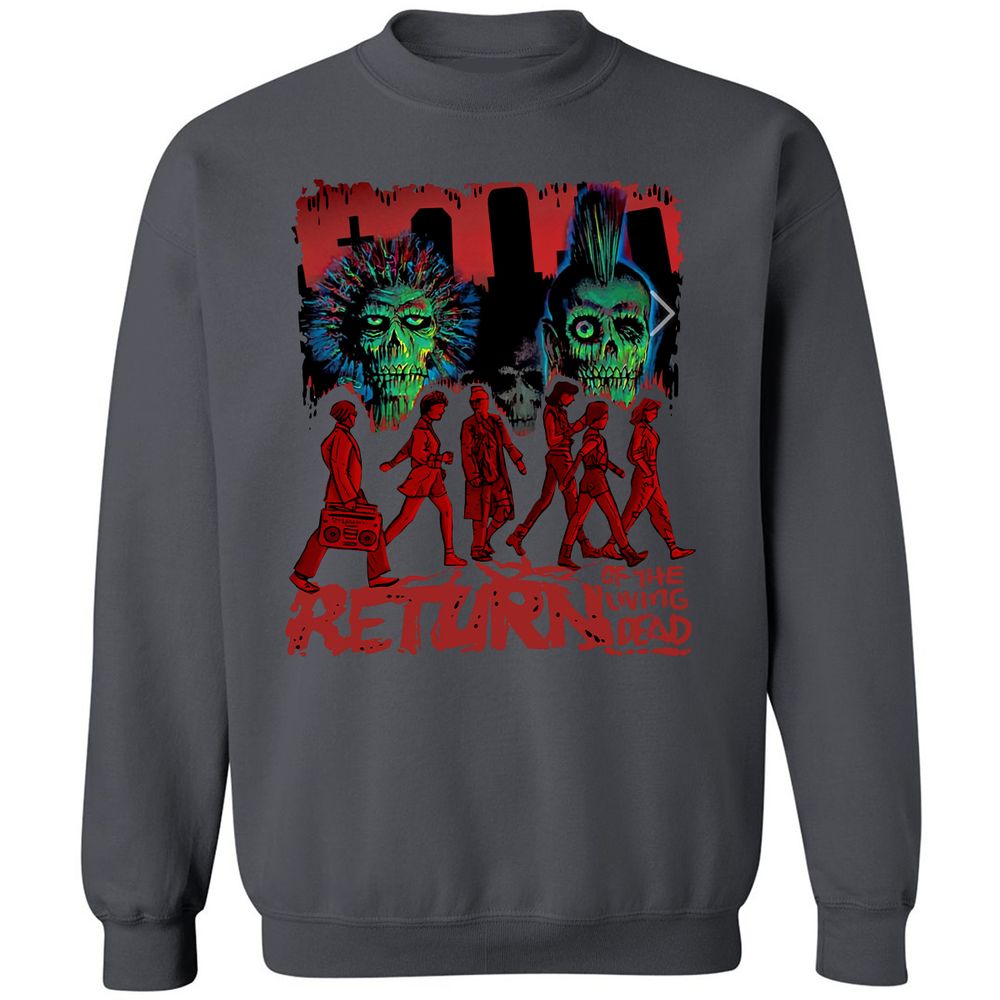 Classic Unisex Sweatshirt - 5JX2H943 - Charcoal - 7