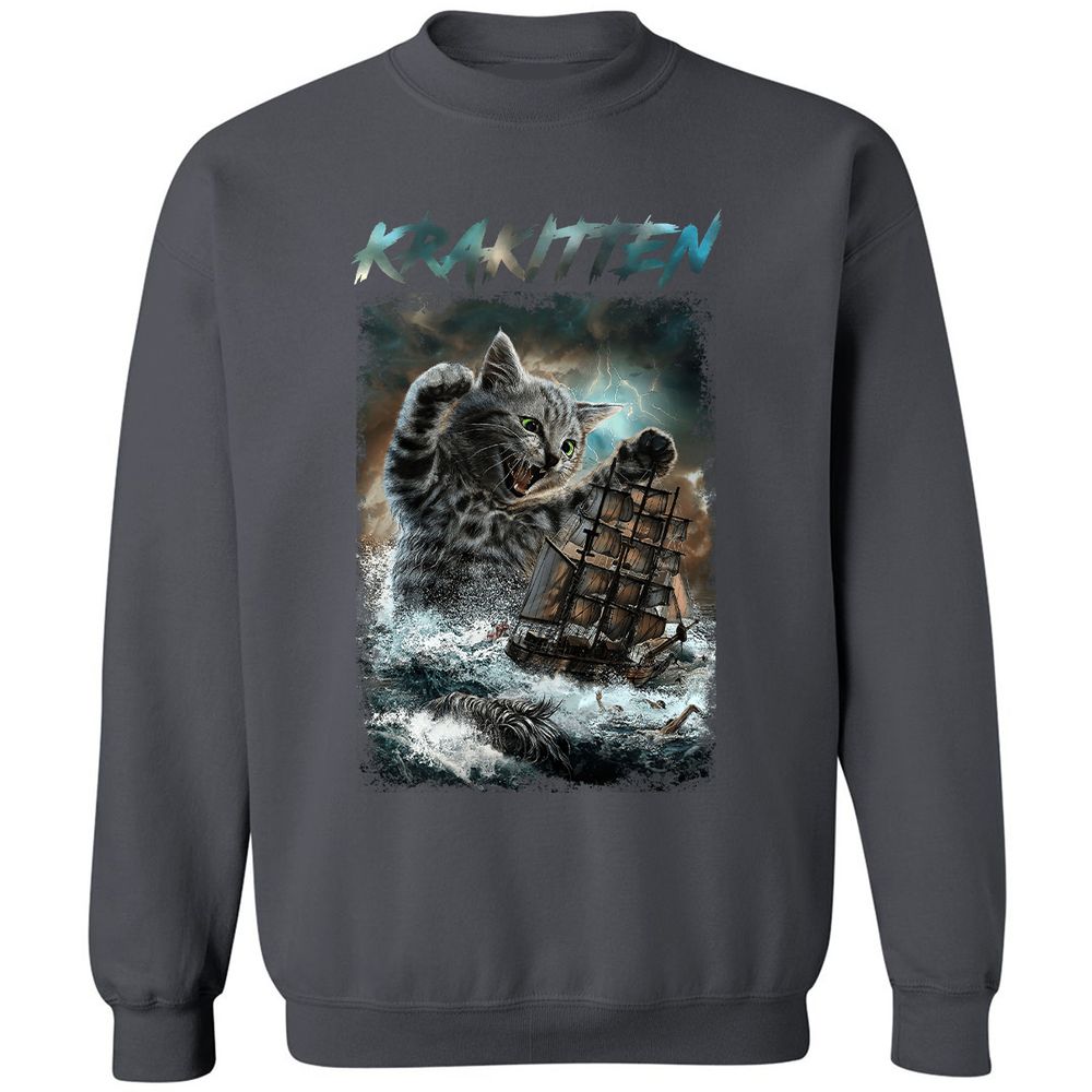 Classic Unisex Sweatshirt - 255ZG5QG - Charcoal - 7