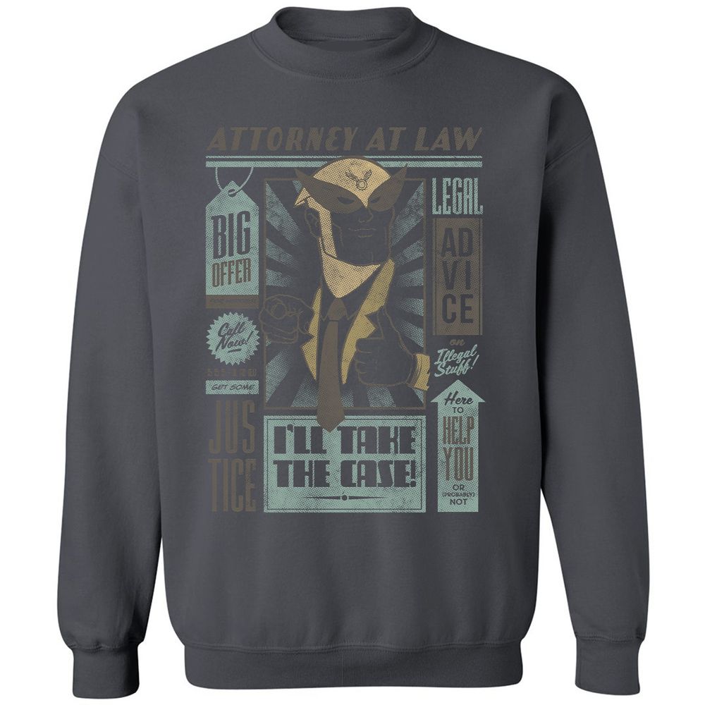 Classic Unisex Sweatshirt - JRXAS86R - Charcoal - 7