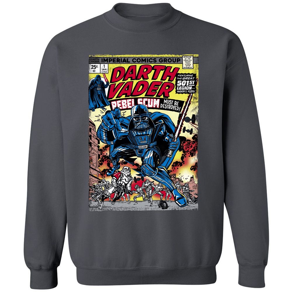 Classic Unisex Sweatshirt - 1WC3G4WH - Charcoal - 7