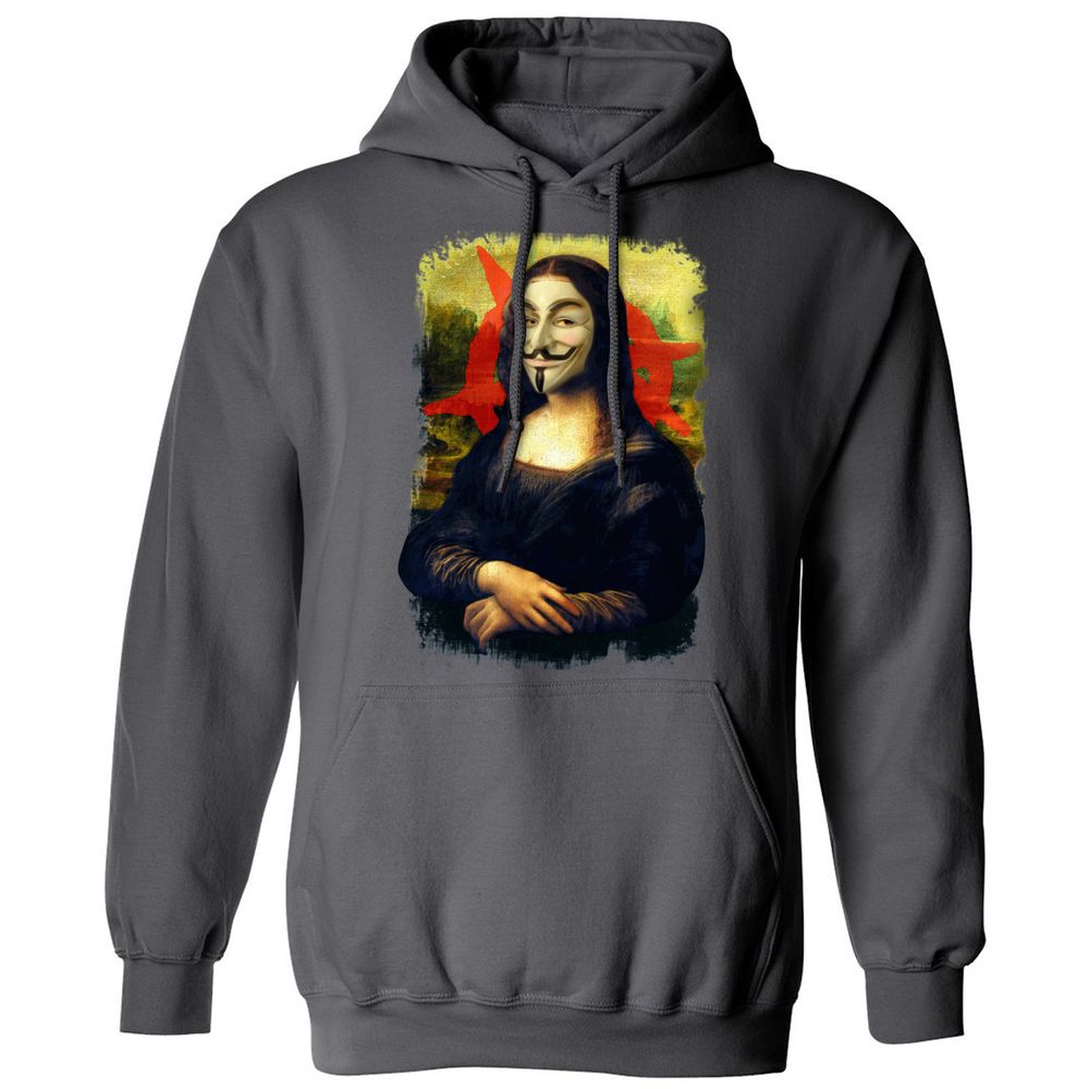 Classic Unisex Hoodie - 78P1FELG - Charcoal - 7