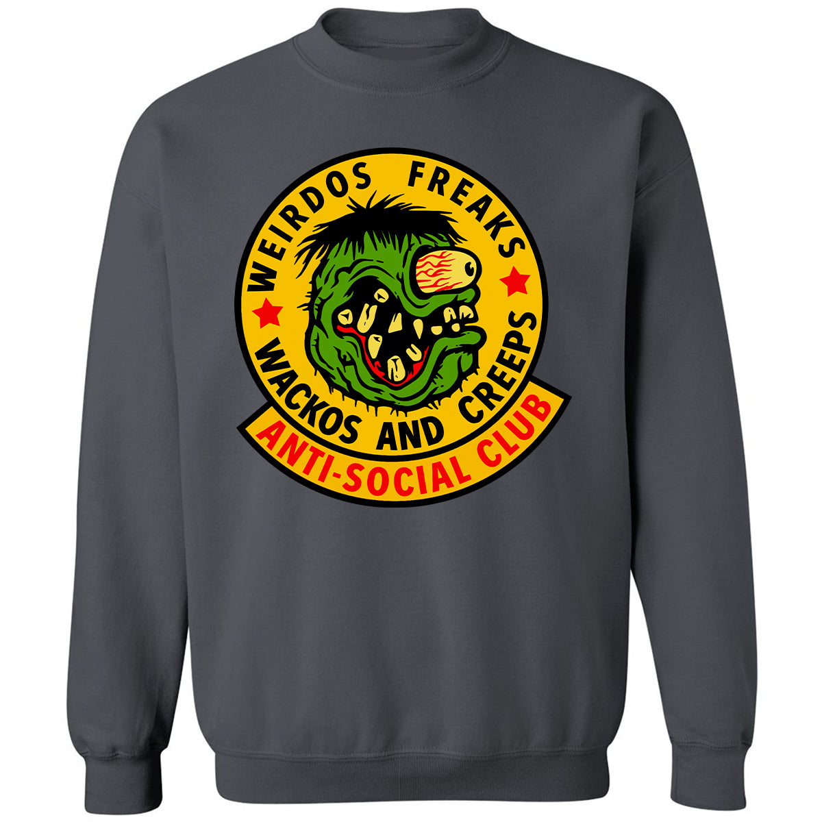 Classic Unisex Sweatshirt - 3W5L8VG8 - Charcoal - 7