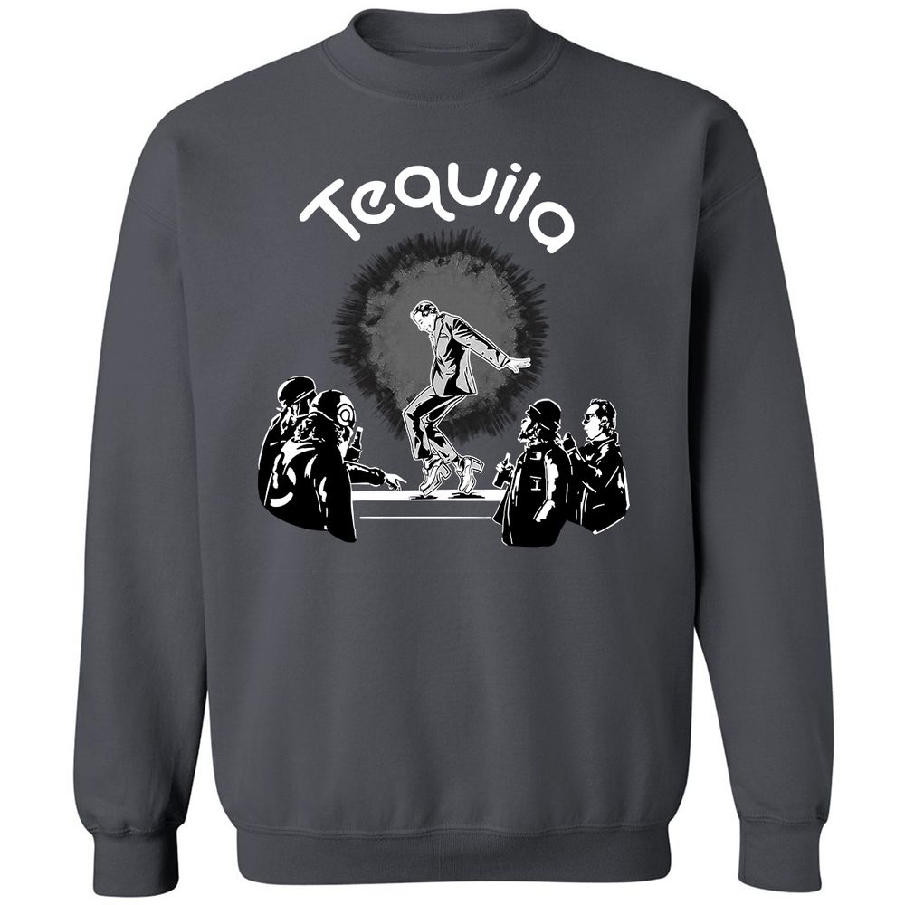 Classic Unisex Sweatshirt - DX55EFZU - Charcoal - 7