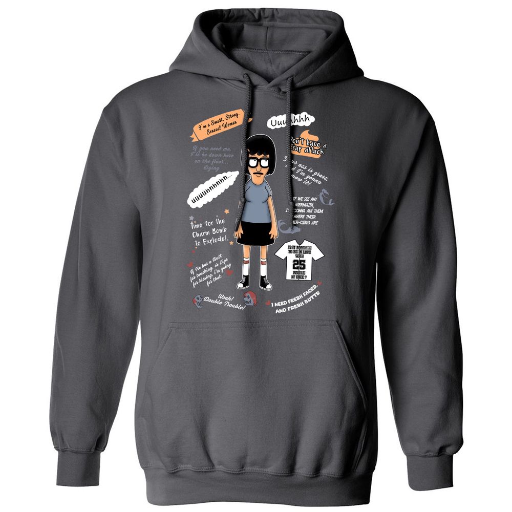 Classic Unisex Hoodie - ZVF3MVF2 - Charcoal - 7