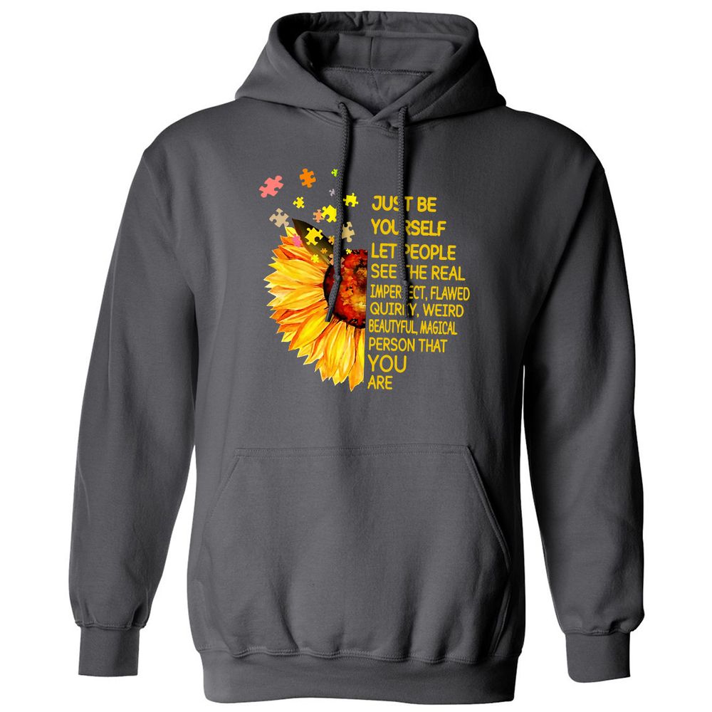 Classic Unisex Hoodie - T9U53BMC - Charcoal - 7