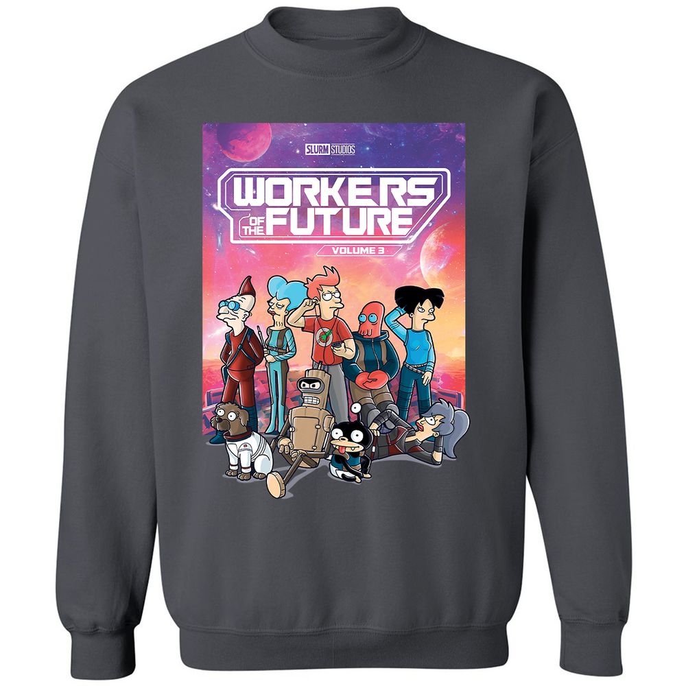 Classic Unisex Sweatshirt - EBXUEAPB - Charcoal - 7