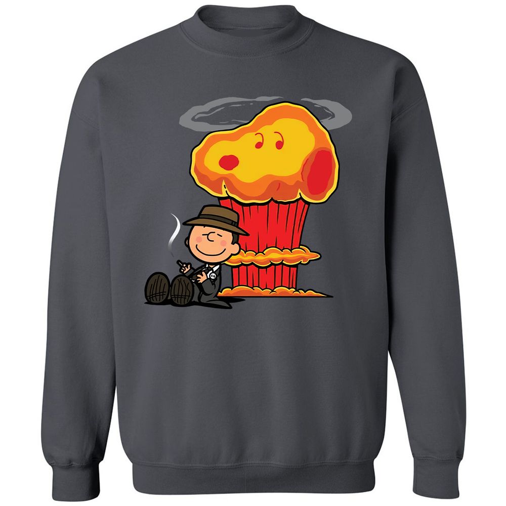 Classic Unisex Sweatshirt - 1DDNXLNE - Charcoal - 7
