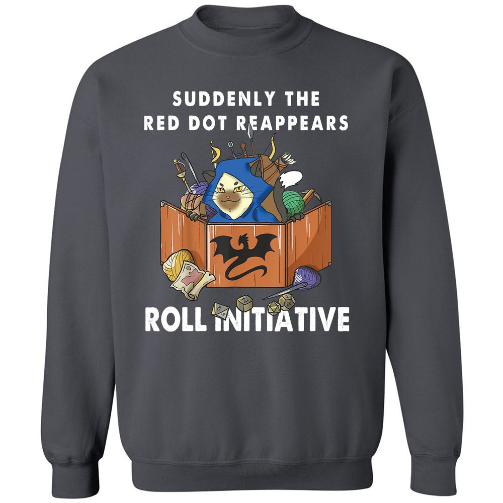 Classic Unisex Sweatshirt - 84LWX9QT - Charcoal - 7