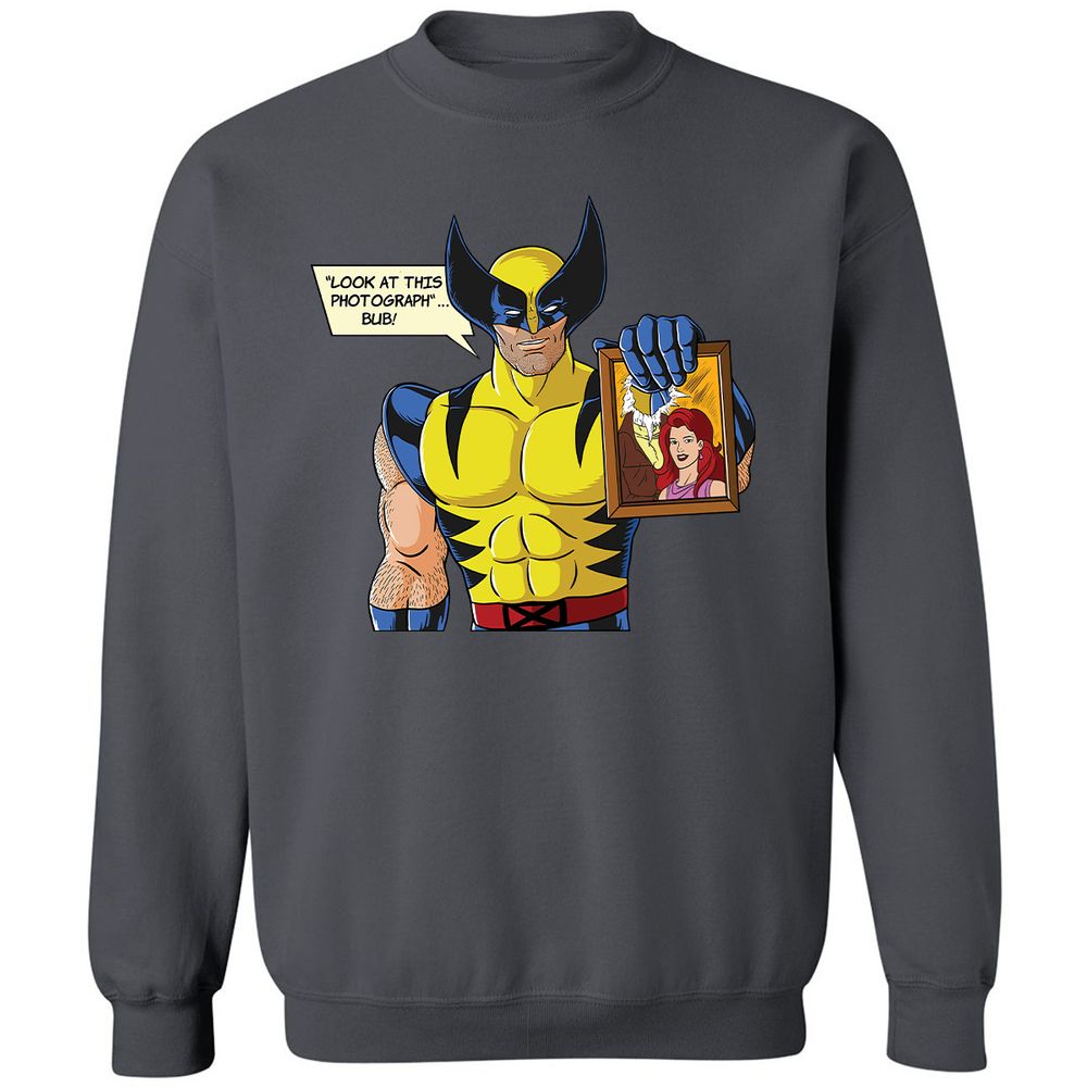 Classic Unisex Sweatshirt - 7V6BX263 - Charcoal - 7