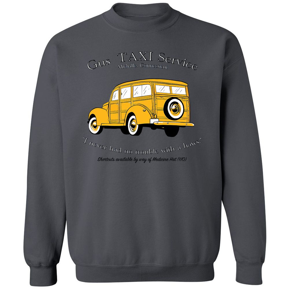 Classic Unisex Sweatshirt - 4P3C3YU3 - Charcoal - 7