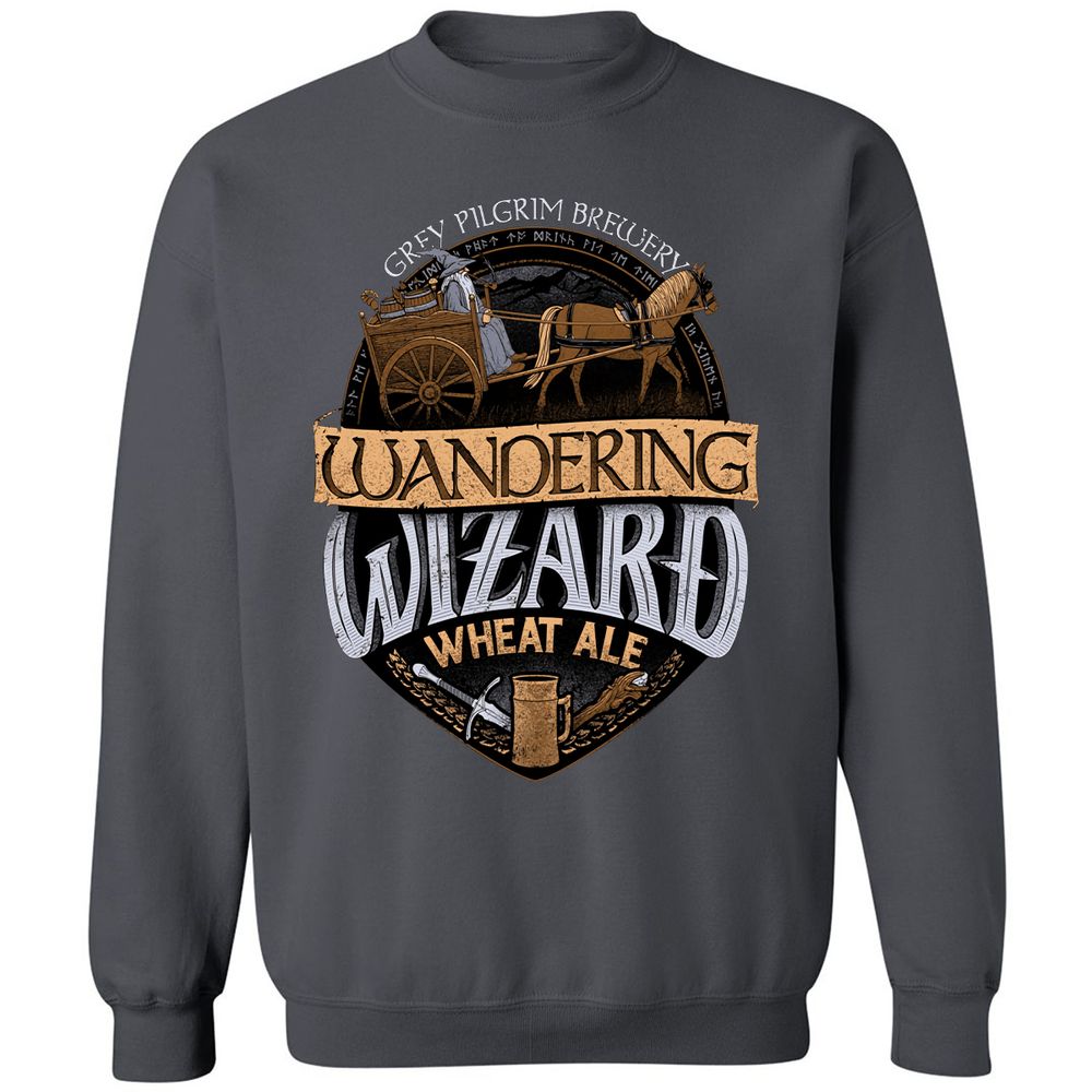 Classic Unisex Sweatshirt - YRD8SC4L - Charcoal - 7