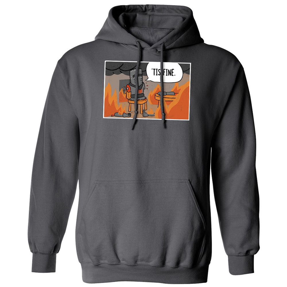 Classic Unisex Hoodie - XPJ6FFW4 - Charcoal - 7