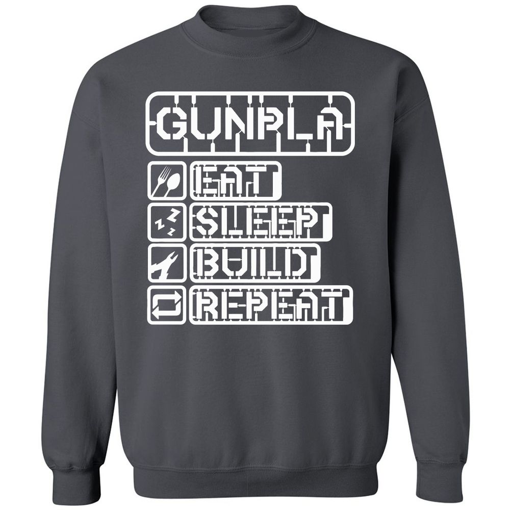 Classic Unisex Sweatshirt - 4QLK91KP - Charcoal - 7