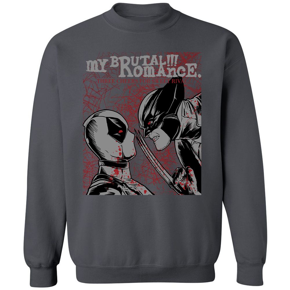 Classic Unisex Sweatshirt - J1SXTQ68 - Charcoal - 7