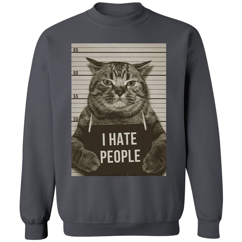 Classic Unisex Sweatshirt - JVJM5KE8 - Charcoal - 7