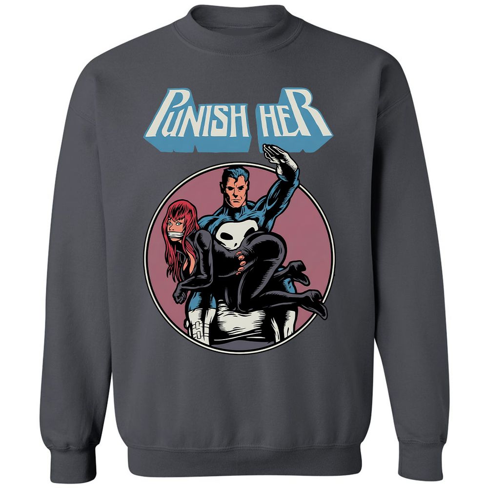 Classic Unisex Sweatshirt - CVKY6Q3D - Charcoal - 7