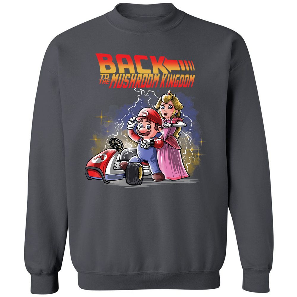 Classic Unisex Sweatshirt - UK68X2PF - Charcoal - 7