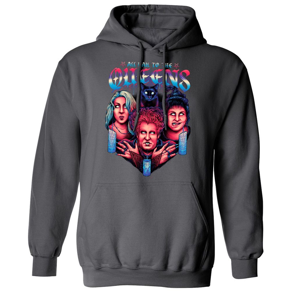 Classic Unisex Hoodie - UWY4DN88 - Charcoal - 7
