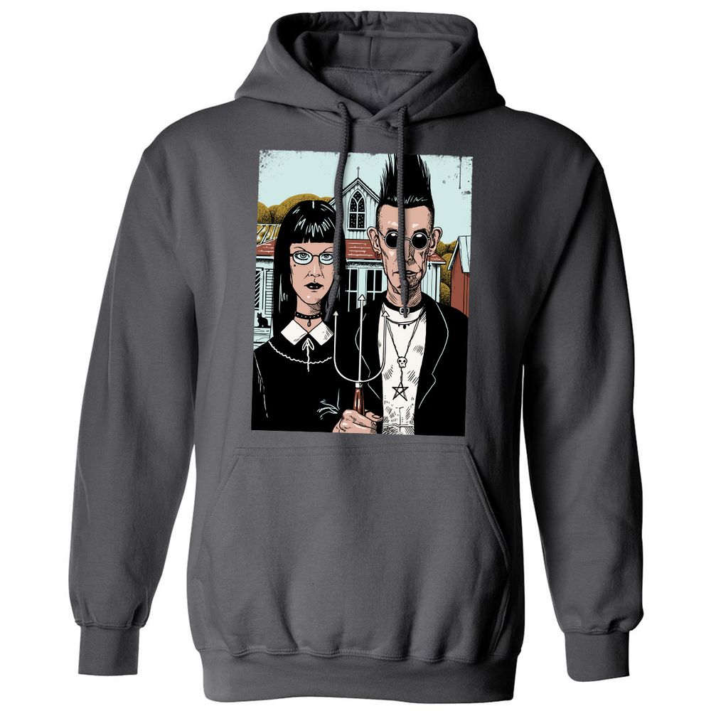 Classic Unisex Hoodie - GH8DRQSB - Charcoal - 7