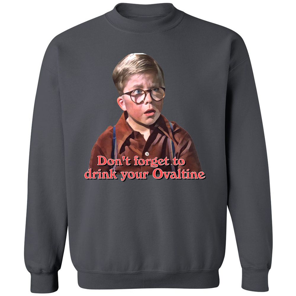 Classic Unisex Sweatshirt - X5DWZTYN - Charcoal - 7