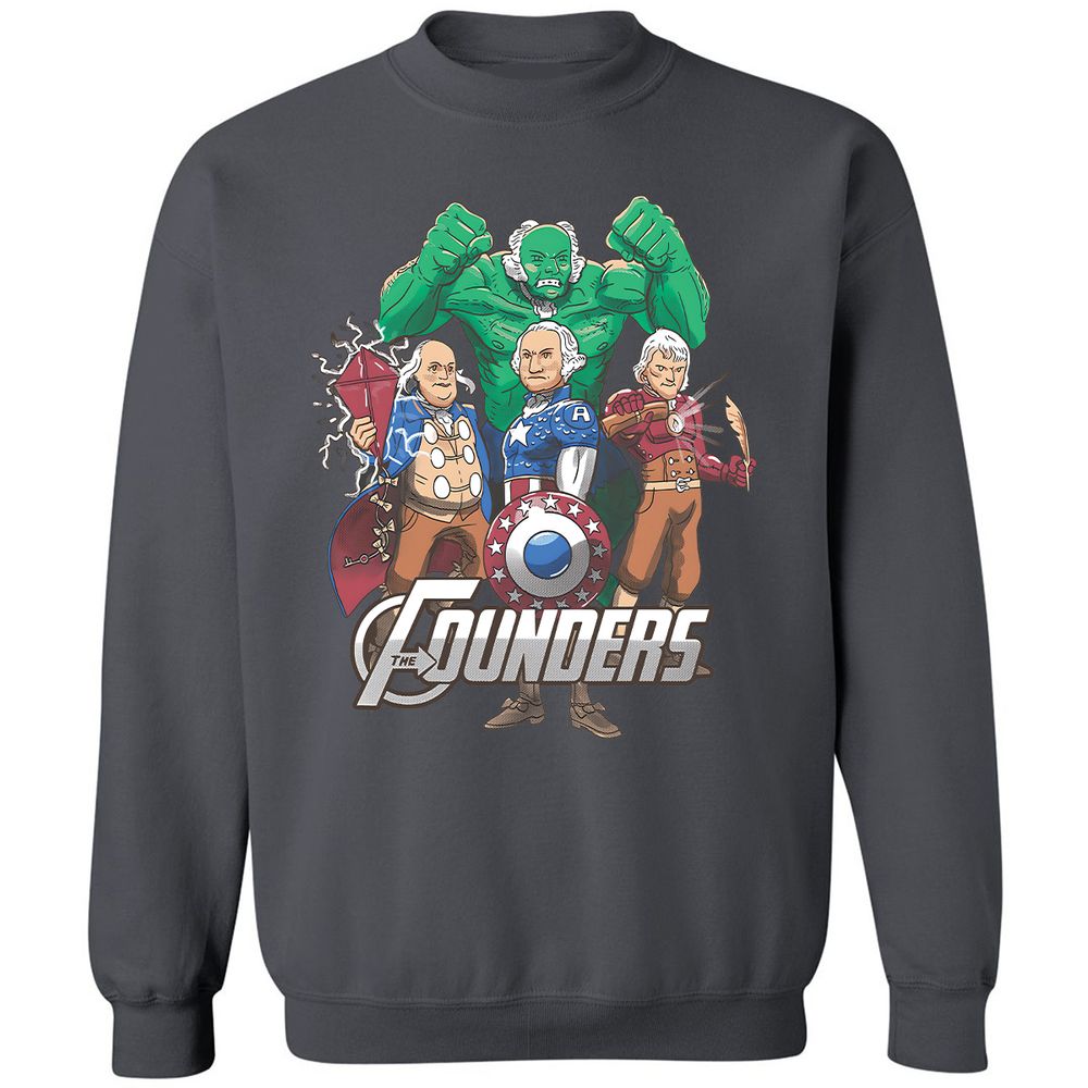 Classic Unisex Sweatshirt - LVU8V71Z - Charcoal - 7