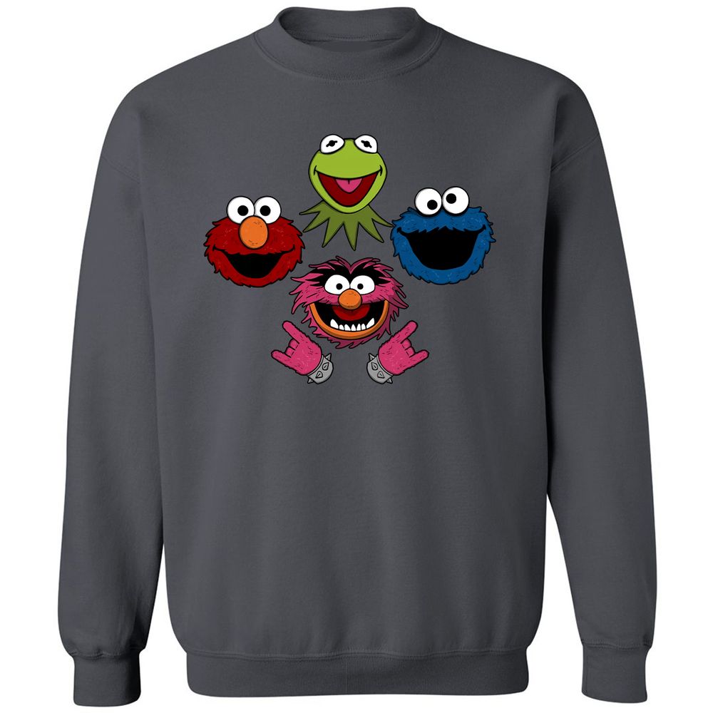 Classic Unisex Sweatshirt - HMNXMLK3 - Charcoal - 7