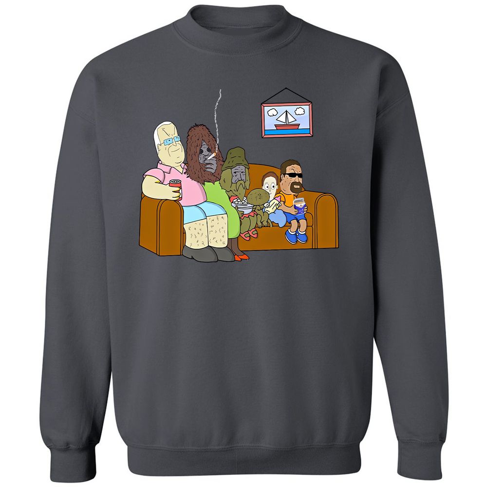 Classic Unisex Sweatshirt - 2QU2ZBXJ - Charcoal - 7
