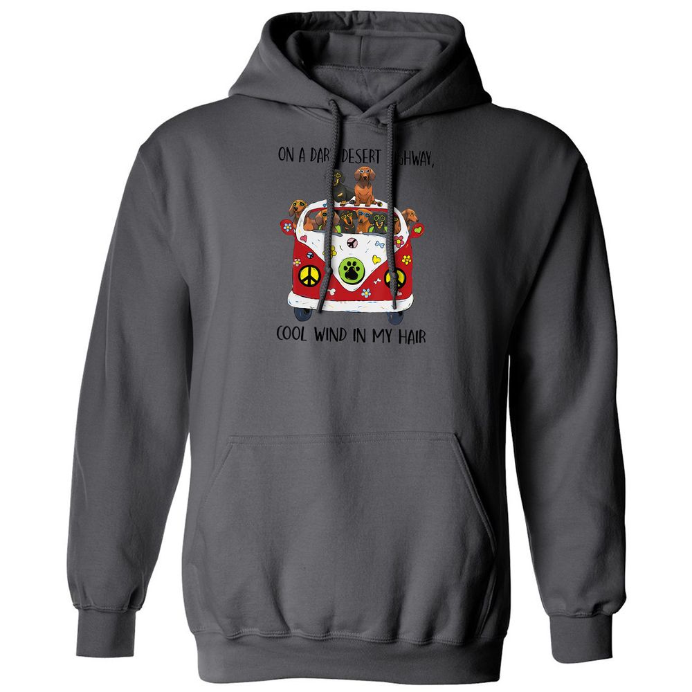 Classic Unisex Hoodie - CR85H73J - Charcoal - 7