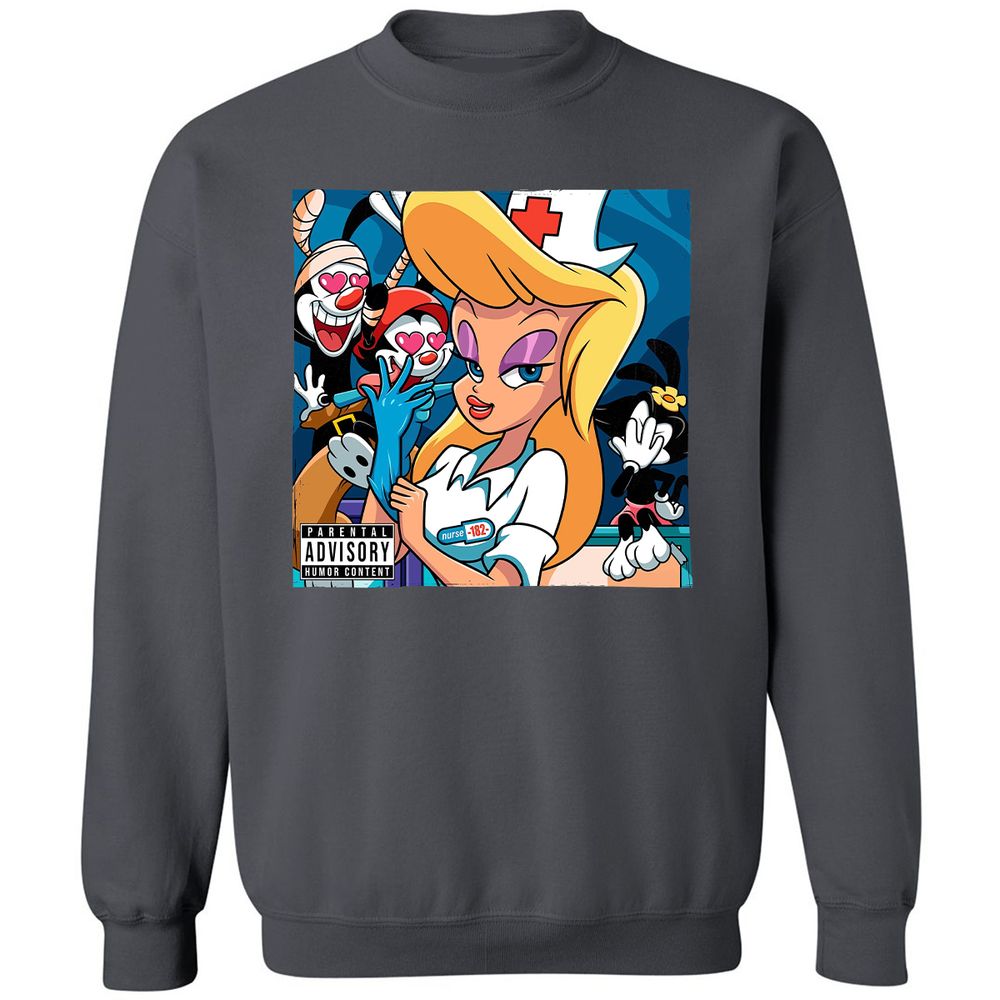 Classic Unisex Sweatshirt - R5LVDKQW - Charcoal - 7